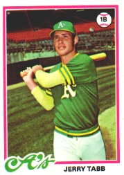 1978 Topps Baseball Cards      224     Jerry Tabb RC